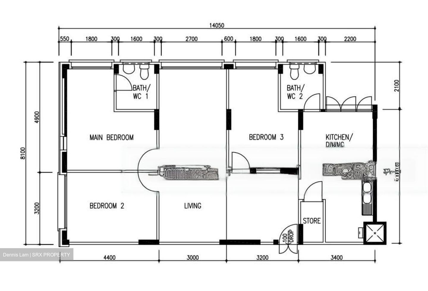 Blk 888A TAMPINES GROVE (Tampines), HDB 4 Rooms #460632891